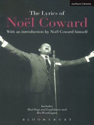 cover image of The Lyrics of Noël Coward